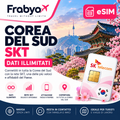 eSIM Corea del Sud SKT con dati illimitati - Frabya