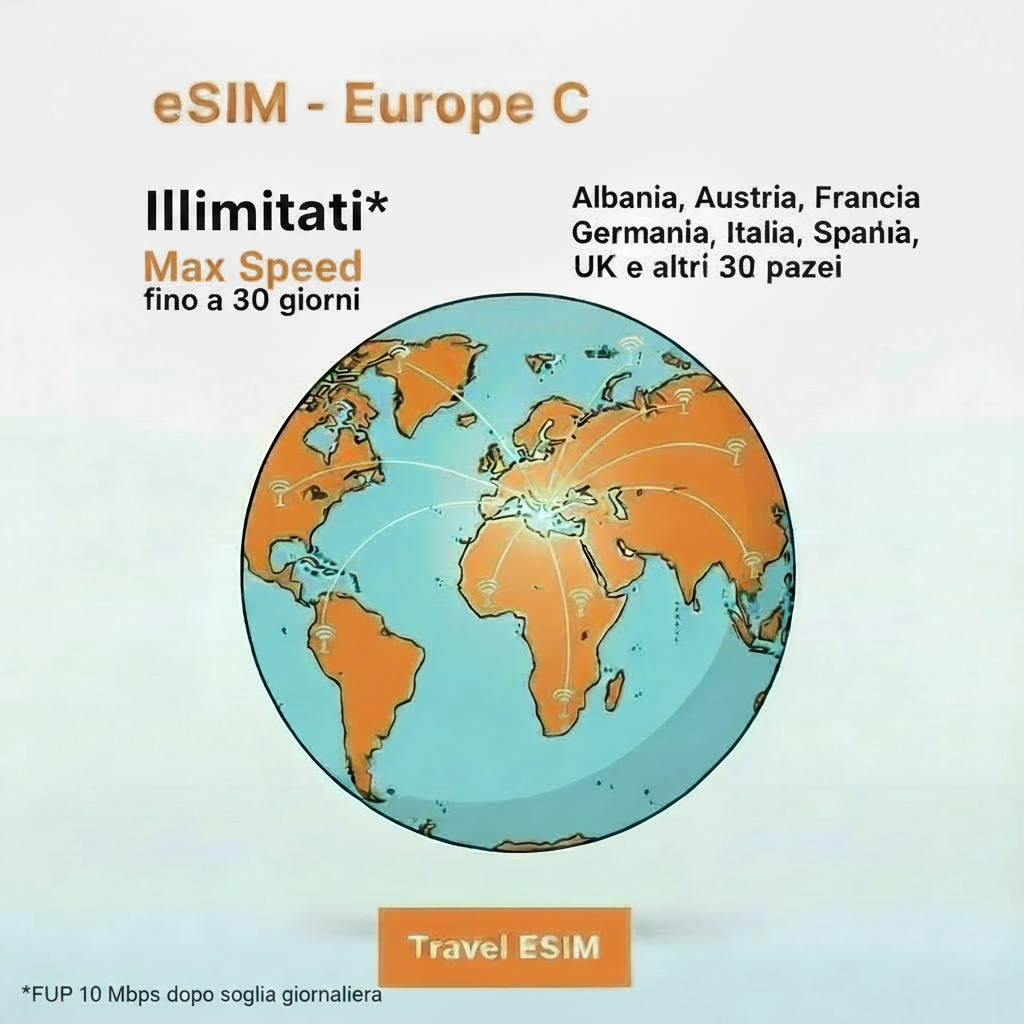 eSIM Europe C - Illimitati