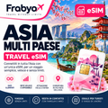 eSIM Asia 5 Paesi Simba 300GB - Frabya