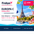 eSIM Europa C - 2GB o 3GB al giorno e pacchetti totali - Frabya