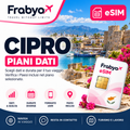 Frabya eSIM CIPRO — piani dati e durate selezionabili