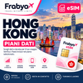 Frabya eSIM HONG KONG — piani dati e durate selezionabili