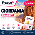 Frabya eSIM GIORDANIA — piani dati e durate selezionabili