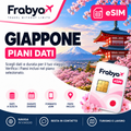 Frabya eSIM GIAPPONE — piani dati e durate selezionabili