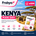 Frabya eSIM KENYA — piani dati e durate selezionabili