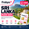 Frabya eSIM SRI LANKA — piani dati e durate selezionabili