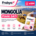 Frabya eSIM MONGOLIA — piani dati e durate selezionabili