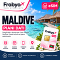 Frabya eSIM MALDIVE — piani dati e durate selezionabili