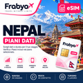 Frabya eSIM NEPAL — piani dati e durate selezionabili