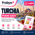 Frabya eSIM TURCHIA — piani dati e durate selezionabili