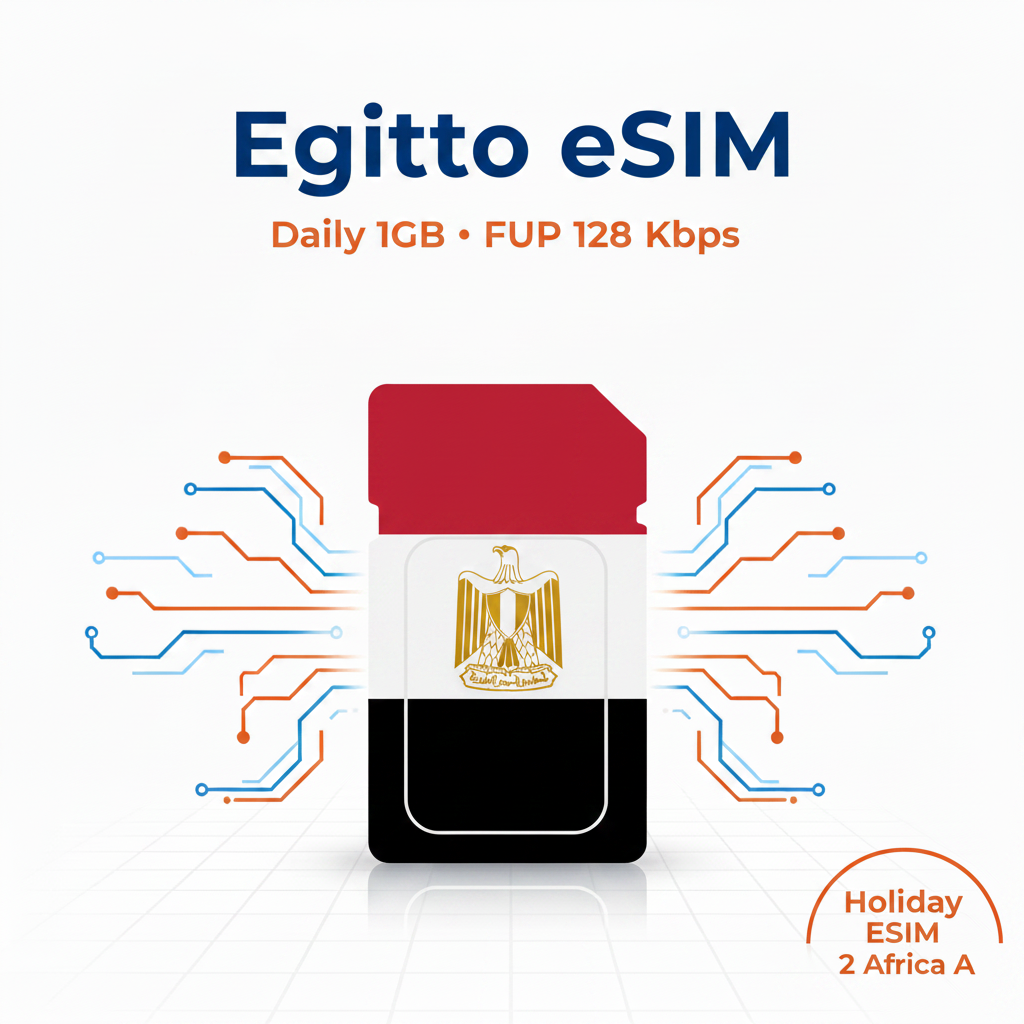 Holiday eSIM 2 Africa A — Egitto