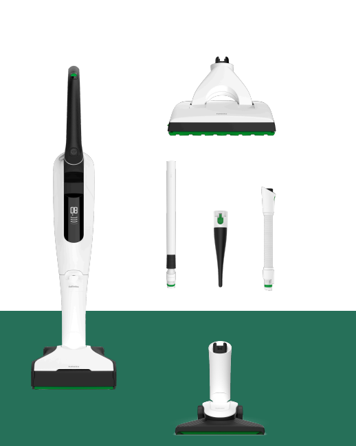 Folletto Combinazione C — VK7s + EB7s + Pulilava SP7s con accessori