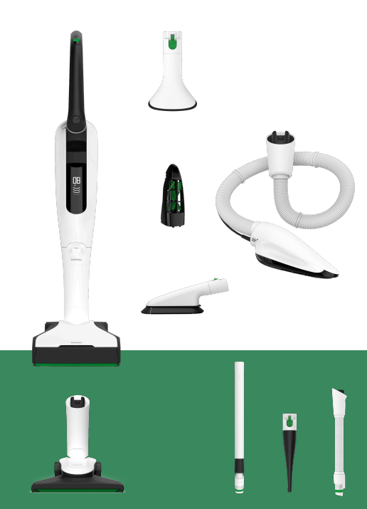 Folletto Combinazione Q — VK7s + EB7s + PB7s con accessori