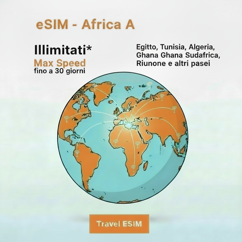 eSIM Africa A — Illimitati Max Speed