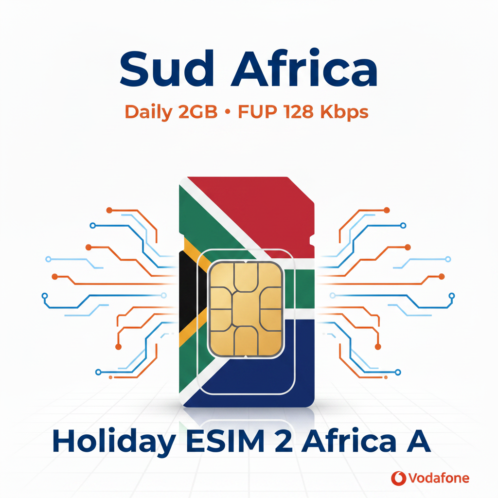 Holiday eSIM 2 Africa A — Sud Africa