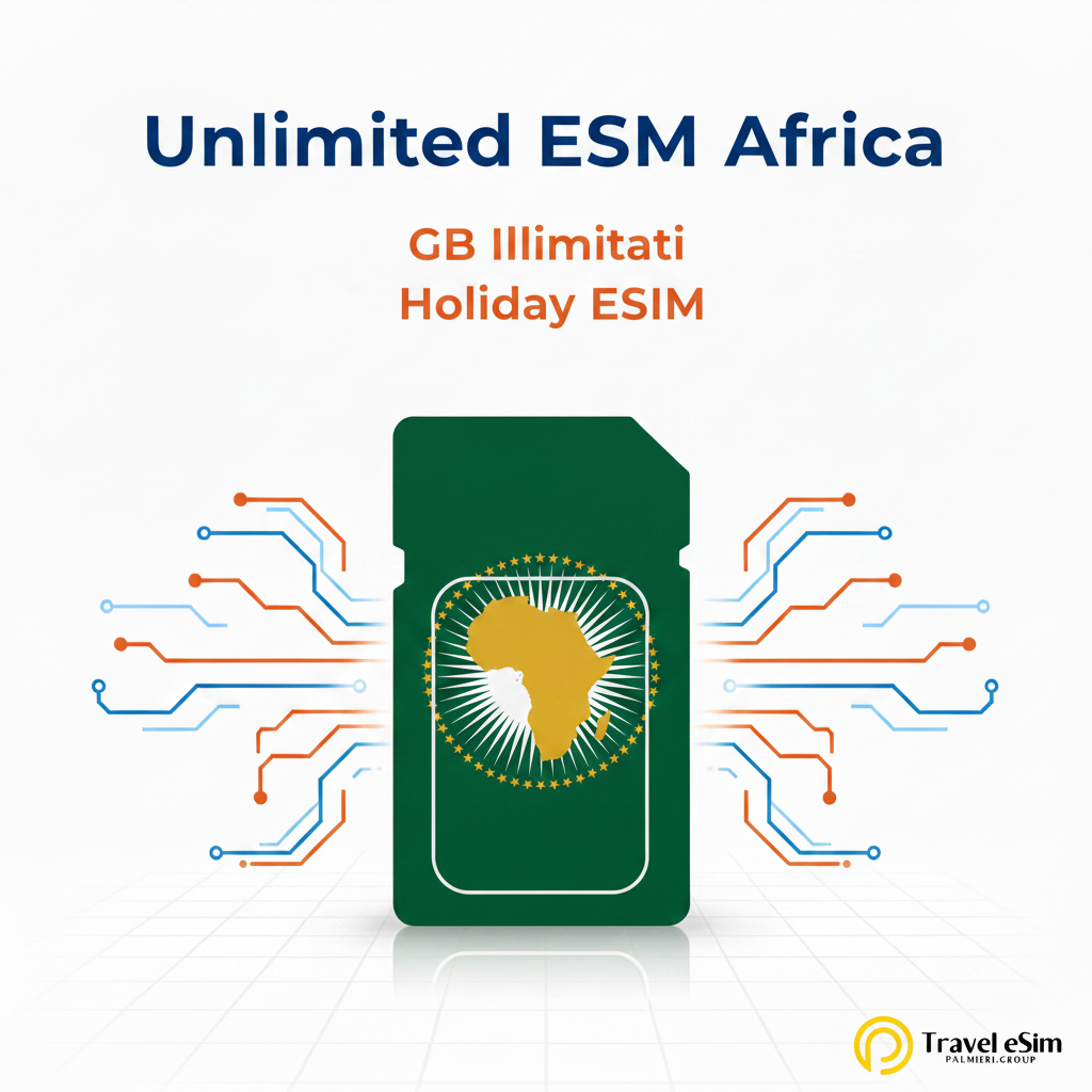 Unlimited eSIM Africa - GB Illimitati - Holiday eSIM