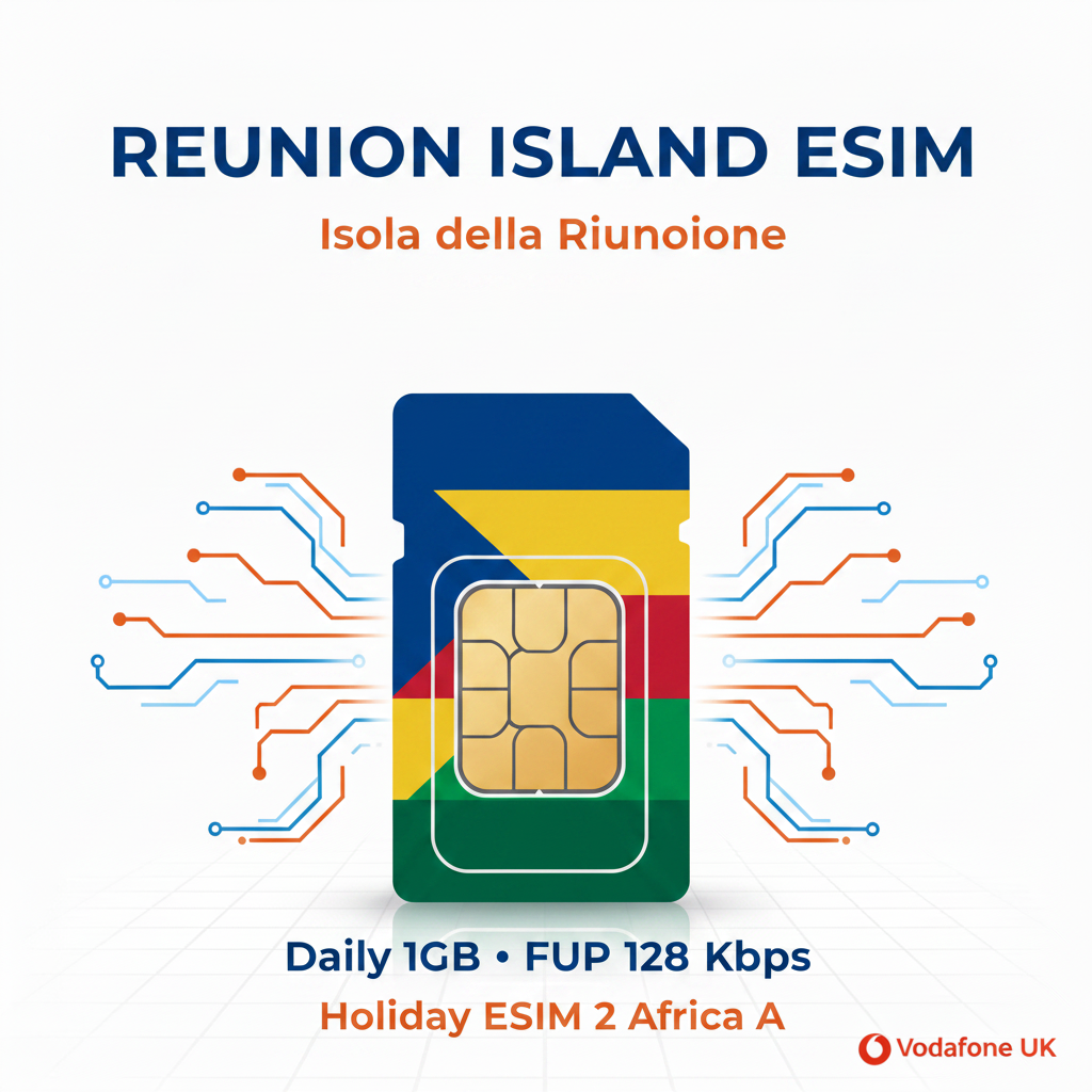 Holiday eSIM 2 Africa A — Isola della Riunione