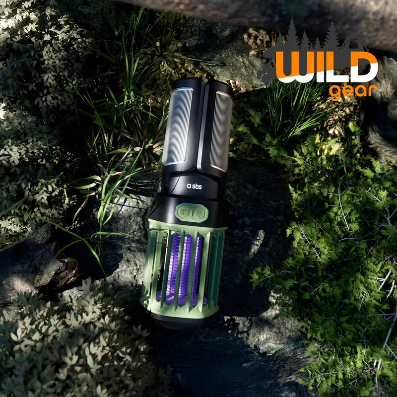 Lanterna SBS Wild Gear - Luce UV antizanzare