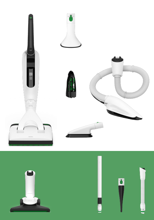 Folletto Combinazione B — VK7s + Pulilava SP7s + PB7s con accessori