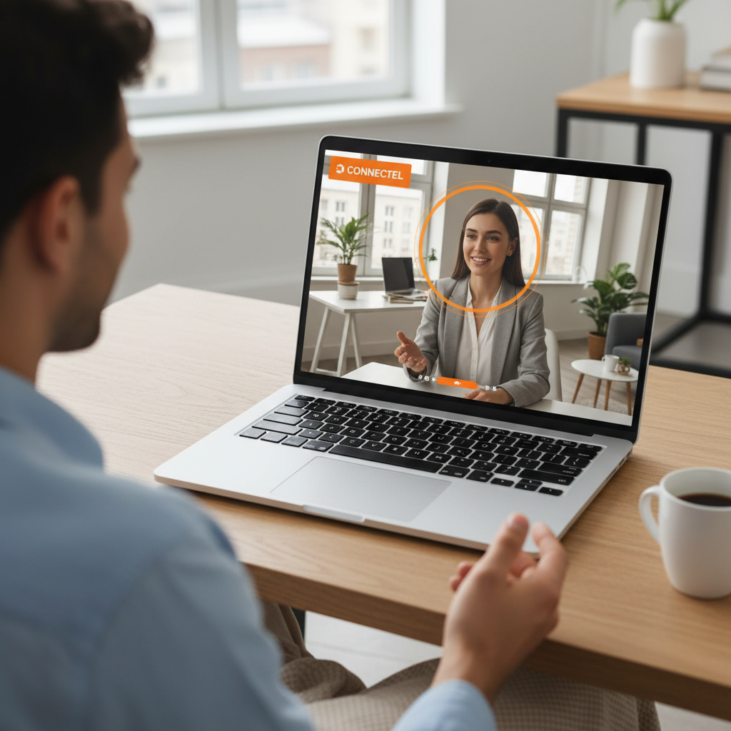 Consulenza telefonia in videocall da remoto