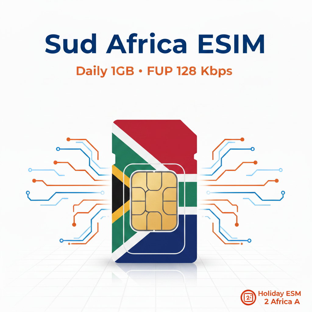 Holiday eSIM 2 Africa A — Sud Africa