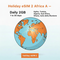 Holiday eSIM 2 Africa A — Daily 2GB